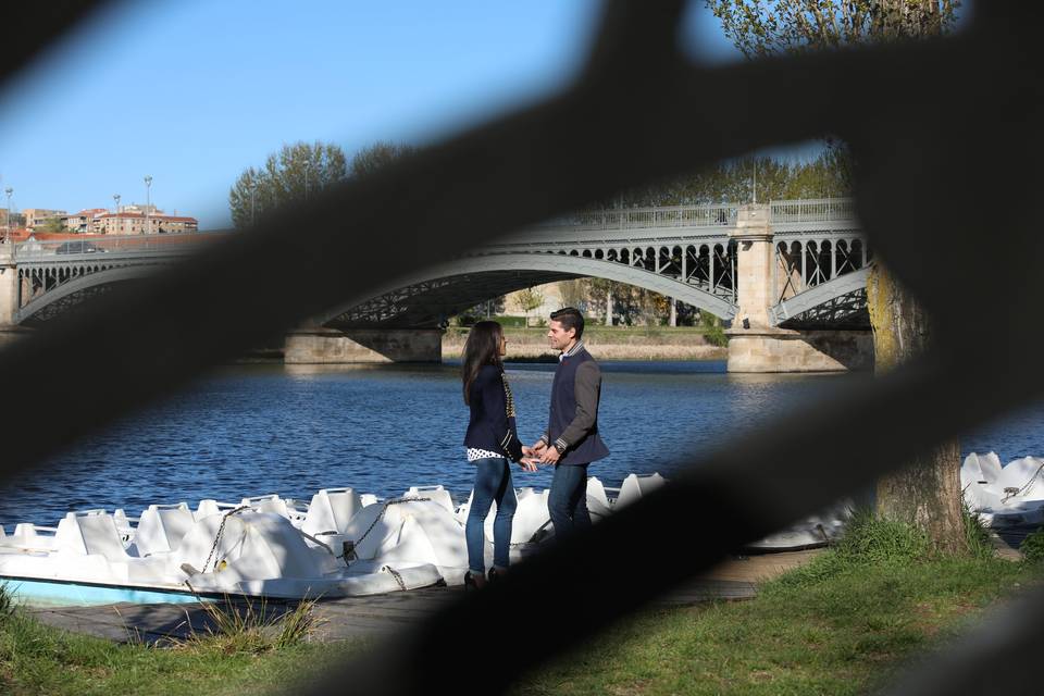 Puente de hierro salamanca