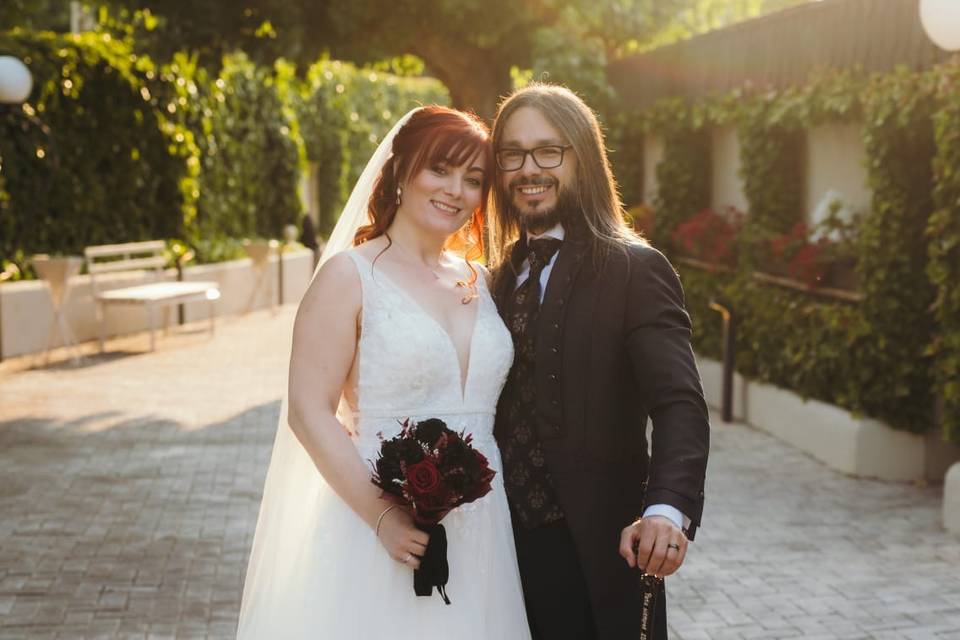 Wedding day.