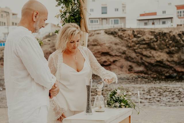 Ceremonia en El Cotillo