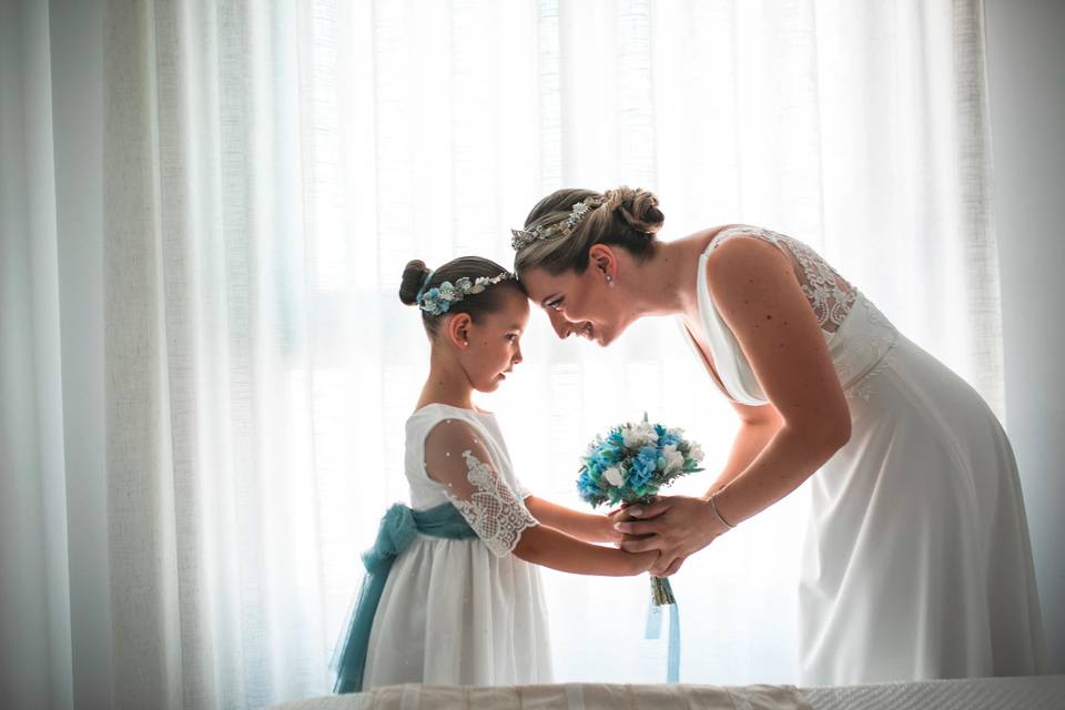 Madre e hija a juego