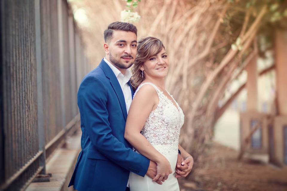 Momento íntimo postboda