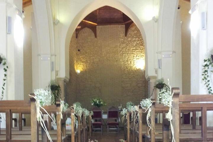 Boda civil iglesia santa maría