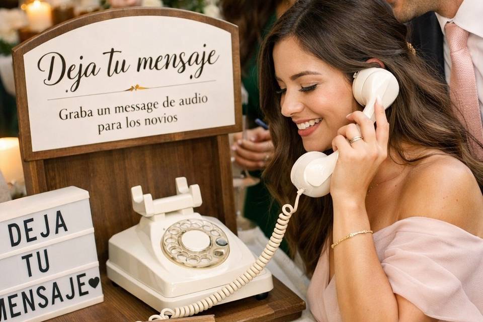 Teléfono audiolibro