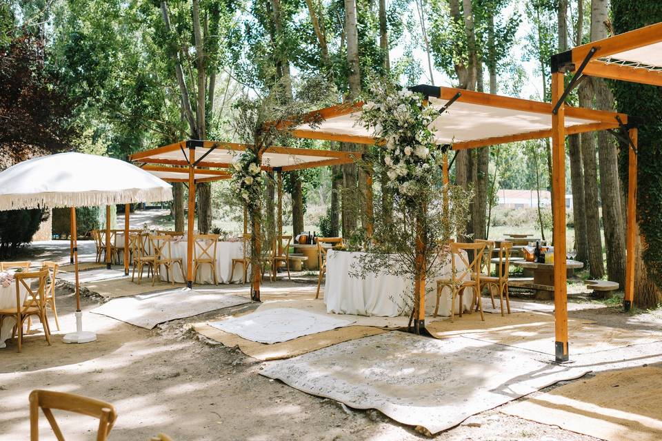 Banquete al aire libre