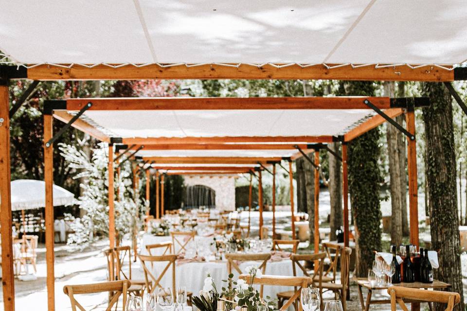 Banquete en la chopera