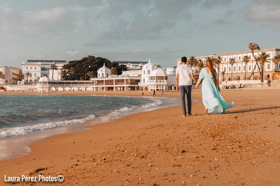 Camino en la caleta