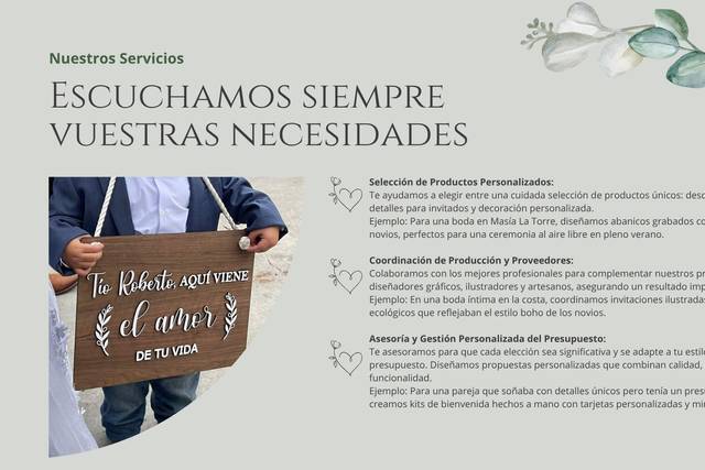 Catálogo bodas