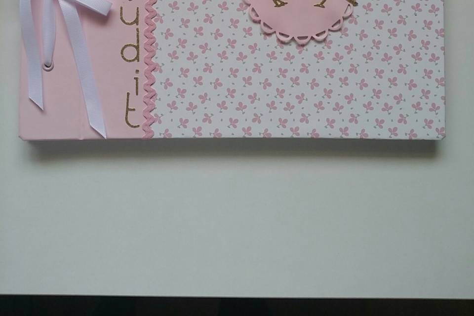 Libro de firmas romantico