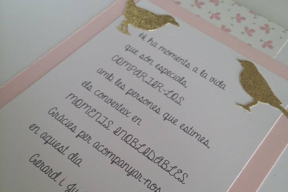 Libro de firmas romantico