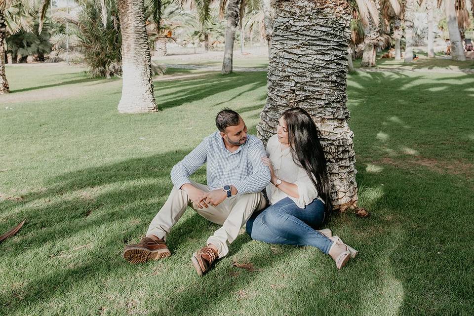 Preboda en la naturaleza