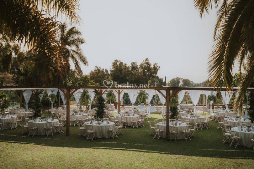 Pérgola de madera