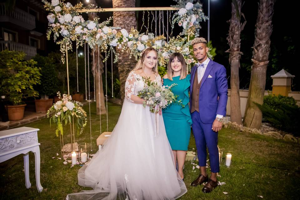 Ceremonia en el Hotel La Laguna