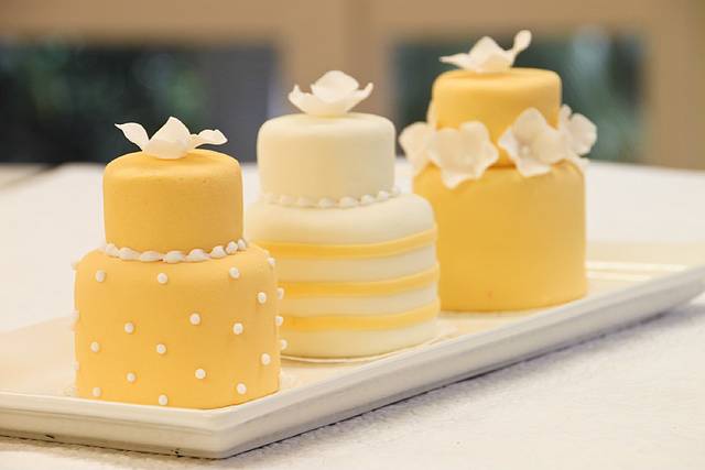 Pasteles de bodas individuales