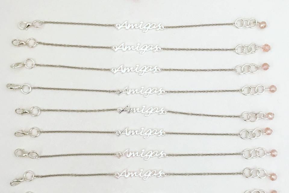 Pulseras para amigas