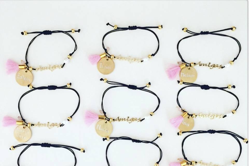 Pulseras para amigas