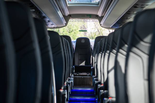 Interior autobuses