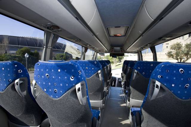 Interior autobuses