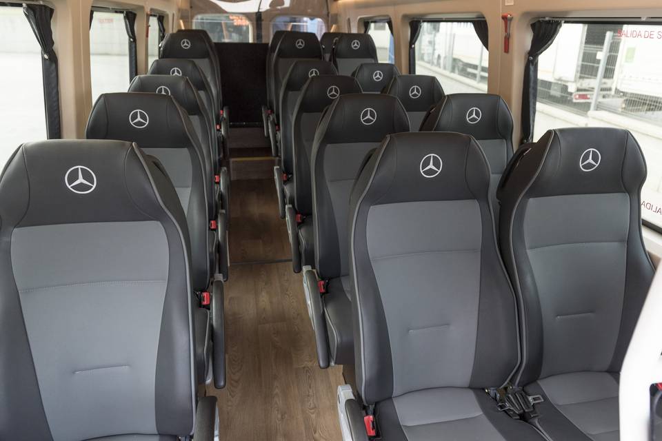 Interior autobuses