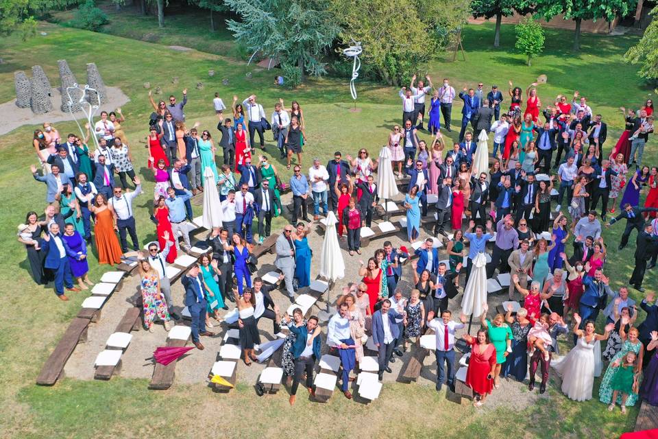 Drones para bodas