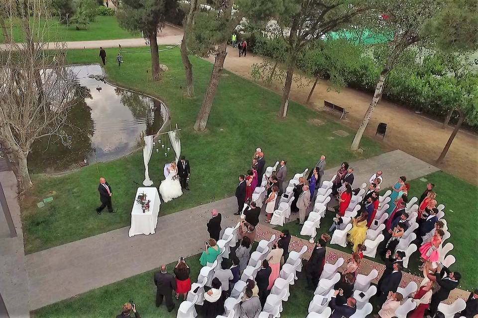 Drones para bodas