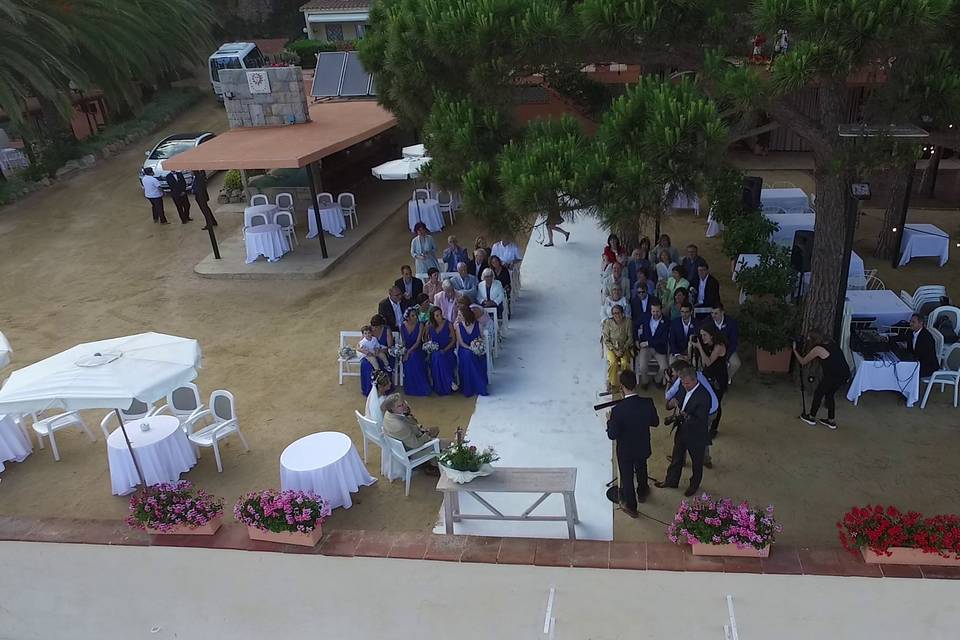 Drones para bodas