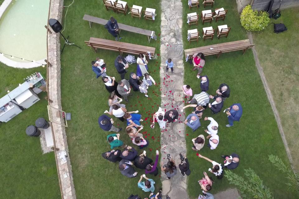 Drones para bodas