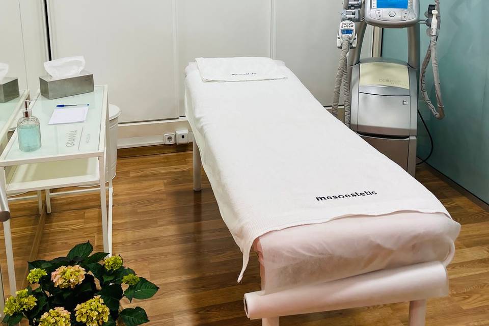 Sala para tratamientos corporales