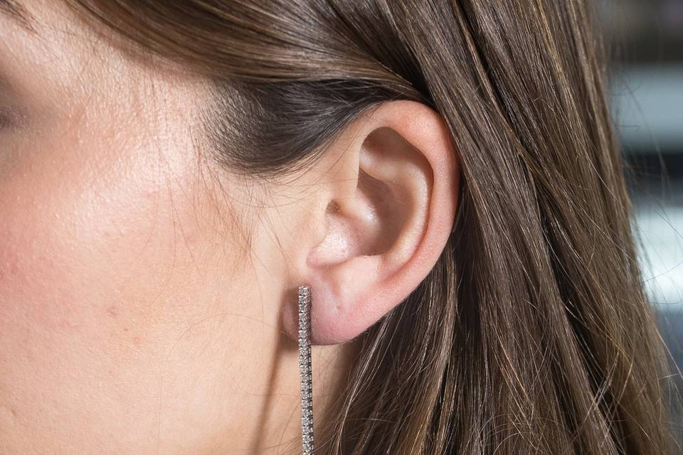 Pendientes Oro y diamantes