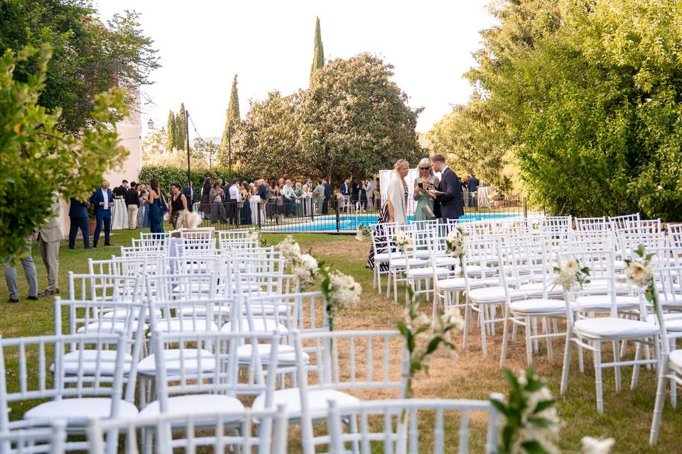 Montaje de ceremonia