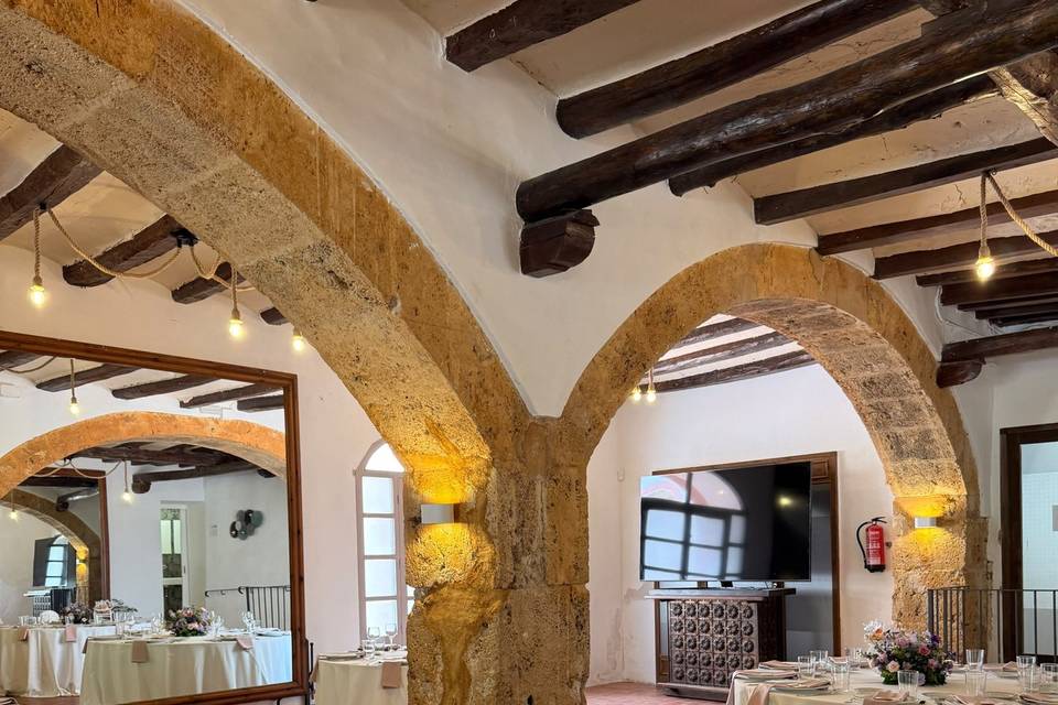 Banquete interior y plan B
