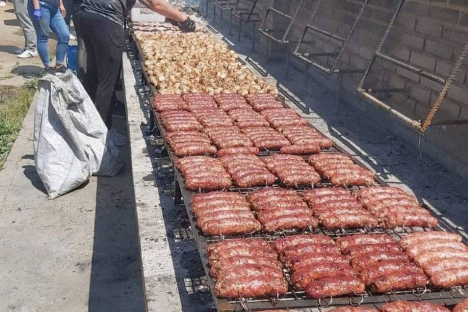 Parrillada de criollos