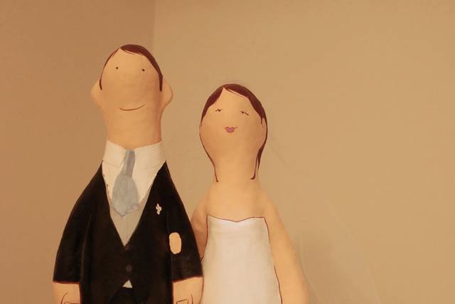 Pareja de 30cm y 35cm