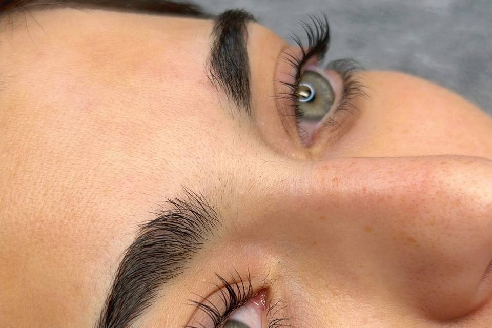 Extensiones de pestañas