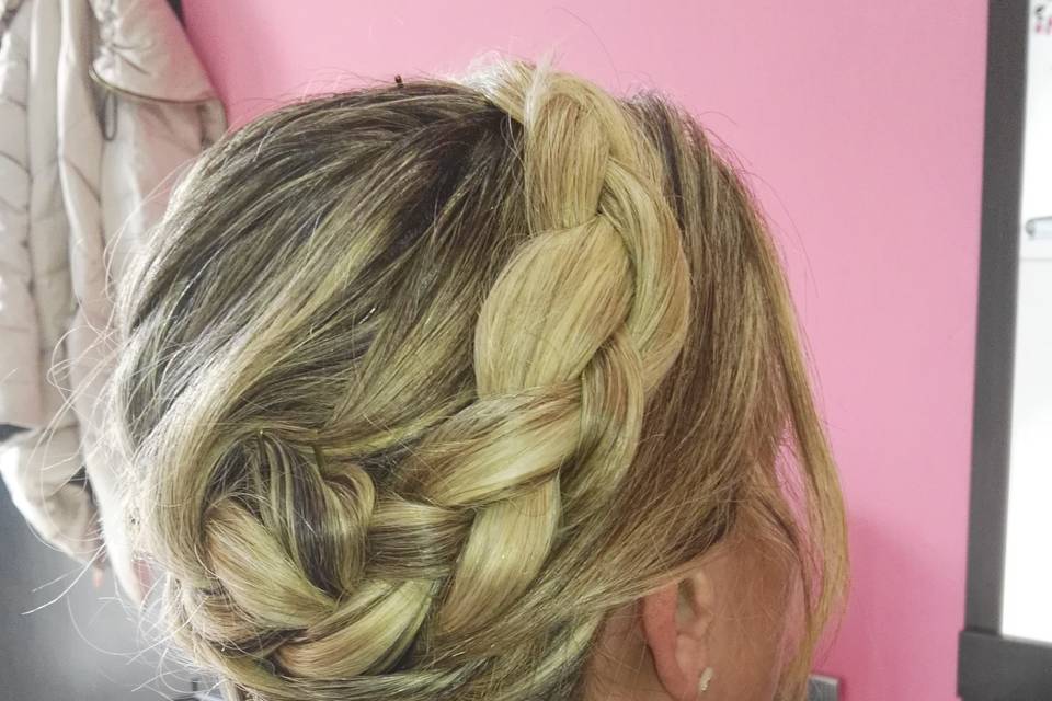 Trenza para una boda