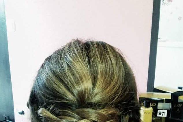 Trenza para una boda