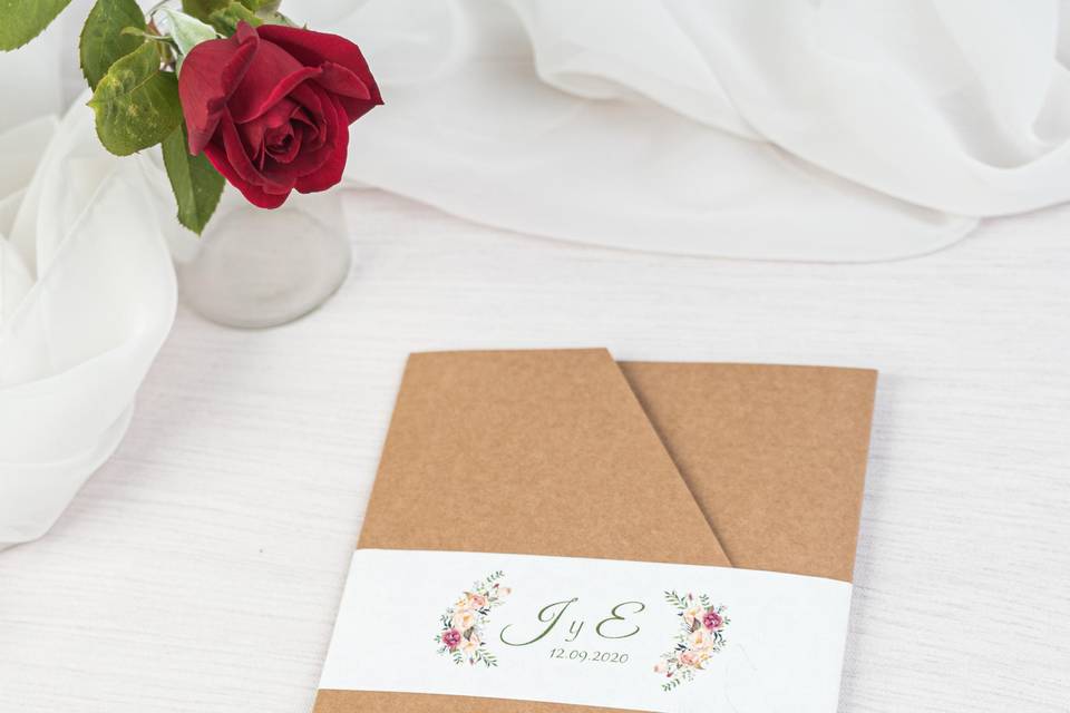 Invitación de boda