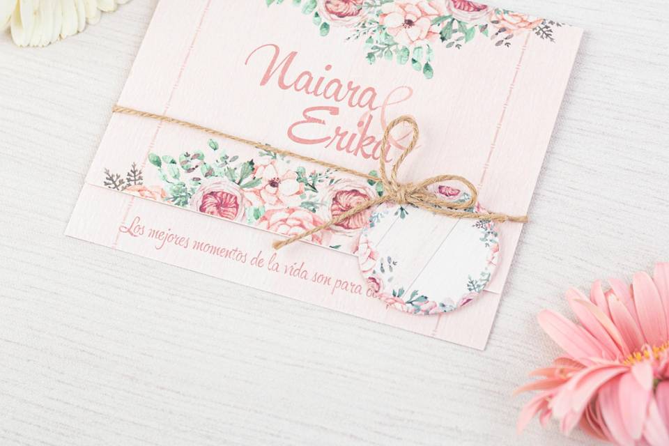 Invitación de boda