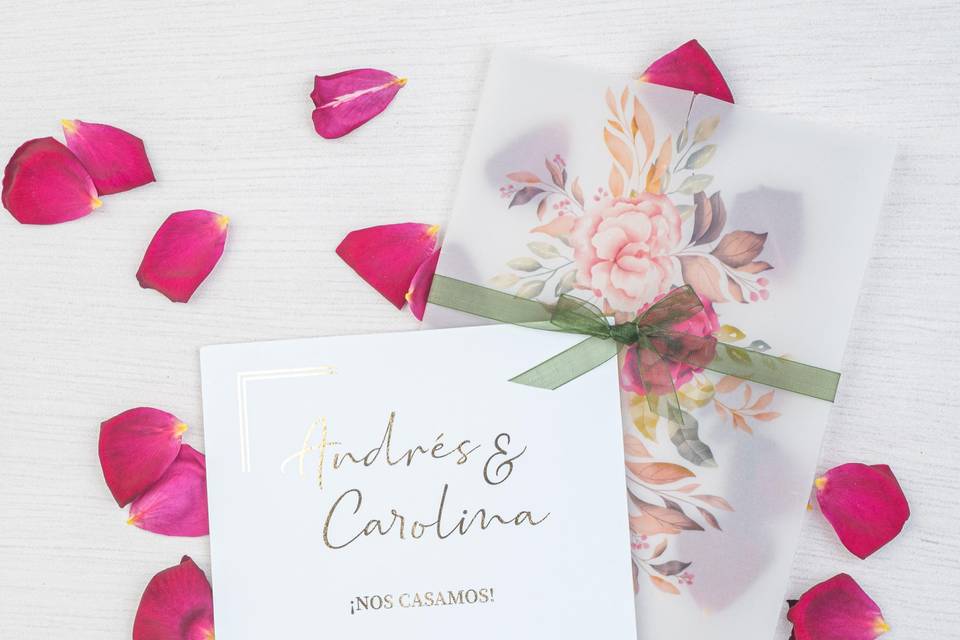 Invitación de boda