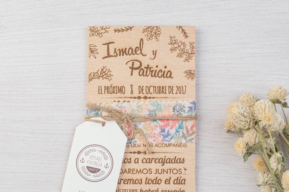 Invitación de boda