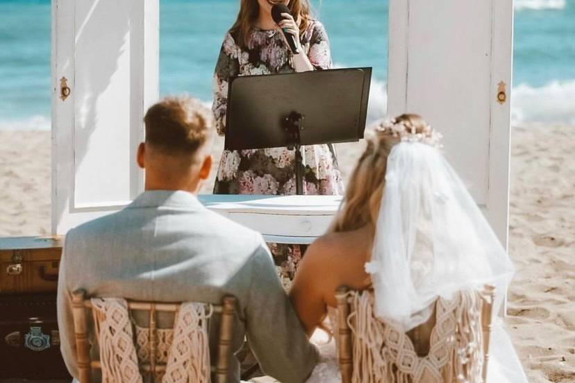 Beach wedding