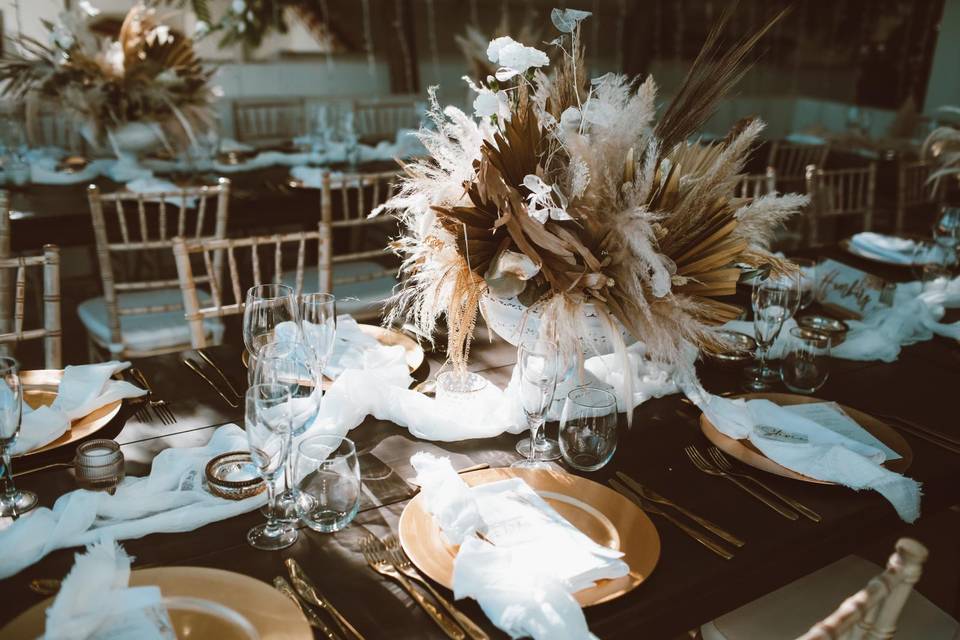 Pampas decor