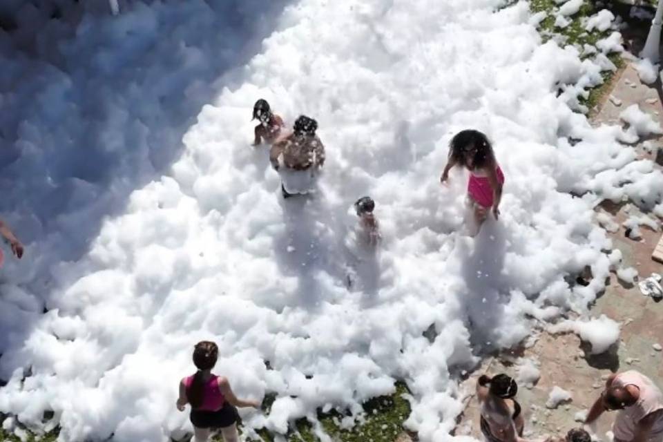 Fiesta de la espuma