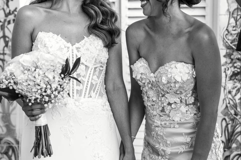 Bride & Sister