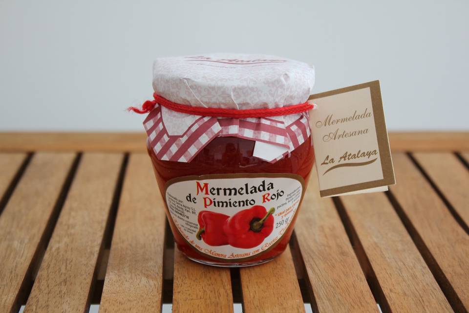 Mermelada de pimiento rojo