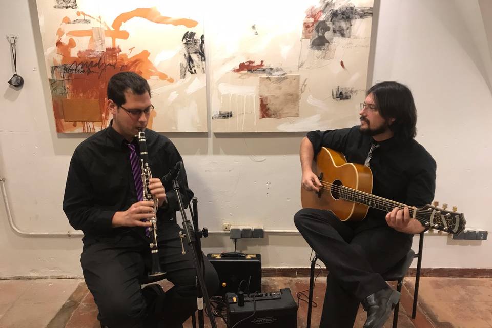 Jazz. Clarinete y guitarra