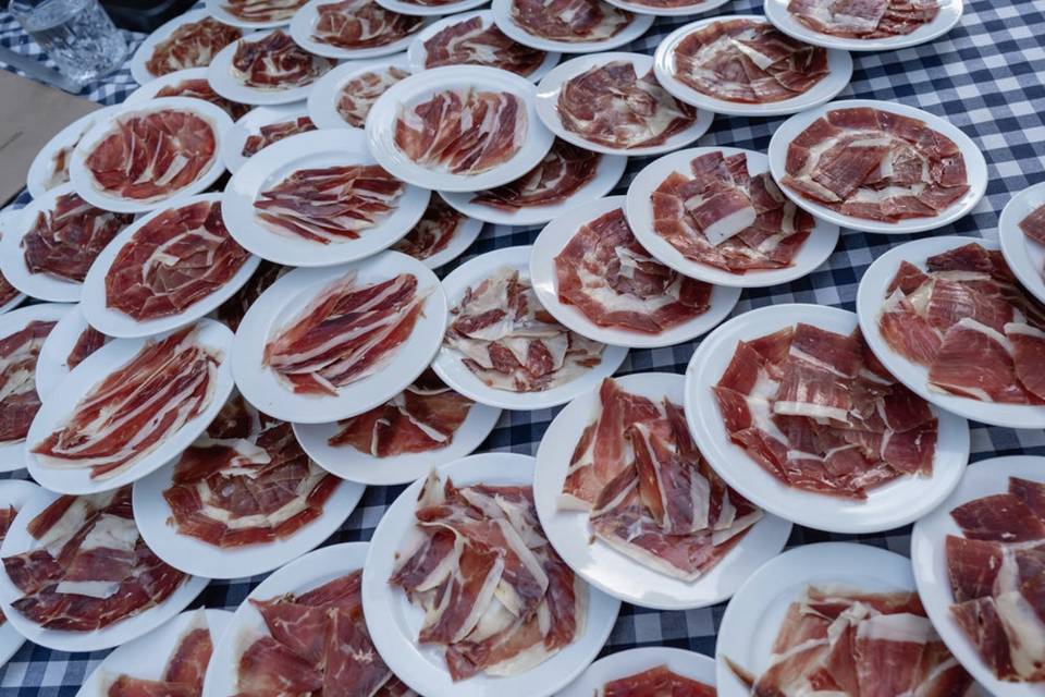 Corte de jamón