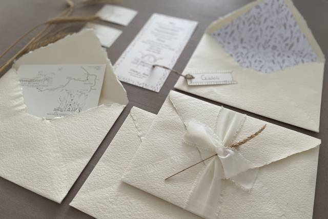 Papelería de boda al completo