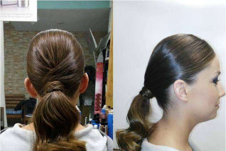 Trenzas en recogido