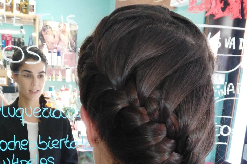 Trenza de raiz