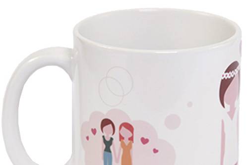 Taza boda lesbiana